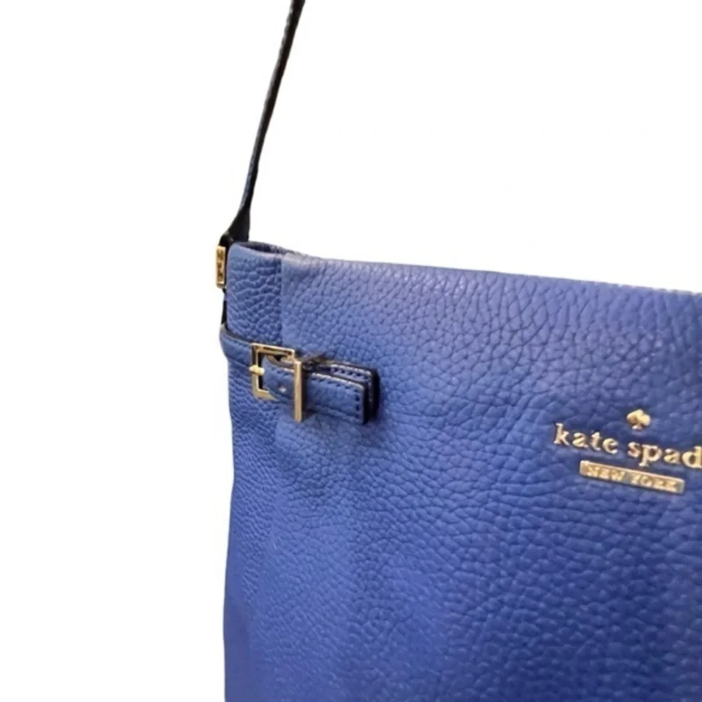🎉SALE🎉 Kate Spade Holden Street Brandy‎ Blue Pebbled Leather Crossbody Bag